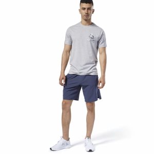 Reebok One Series Training Epic Kurze Hose Herren - Navy - DE 180-NFG